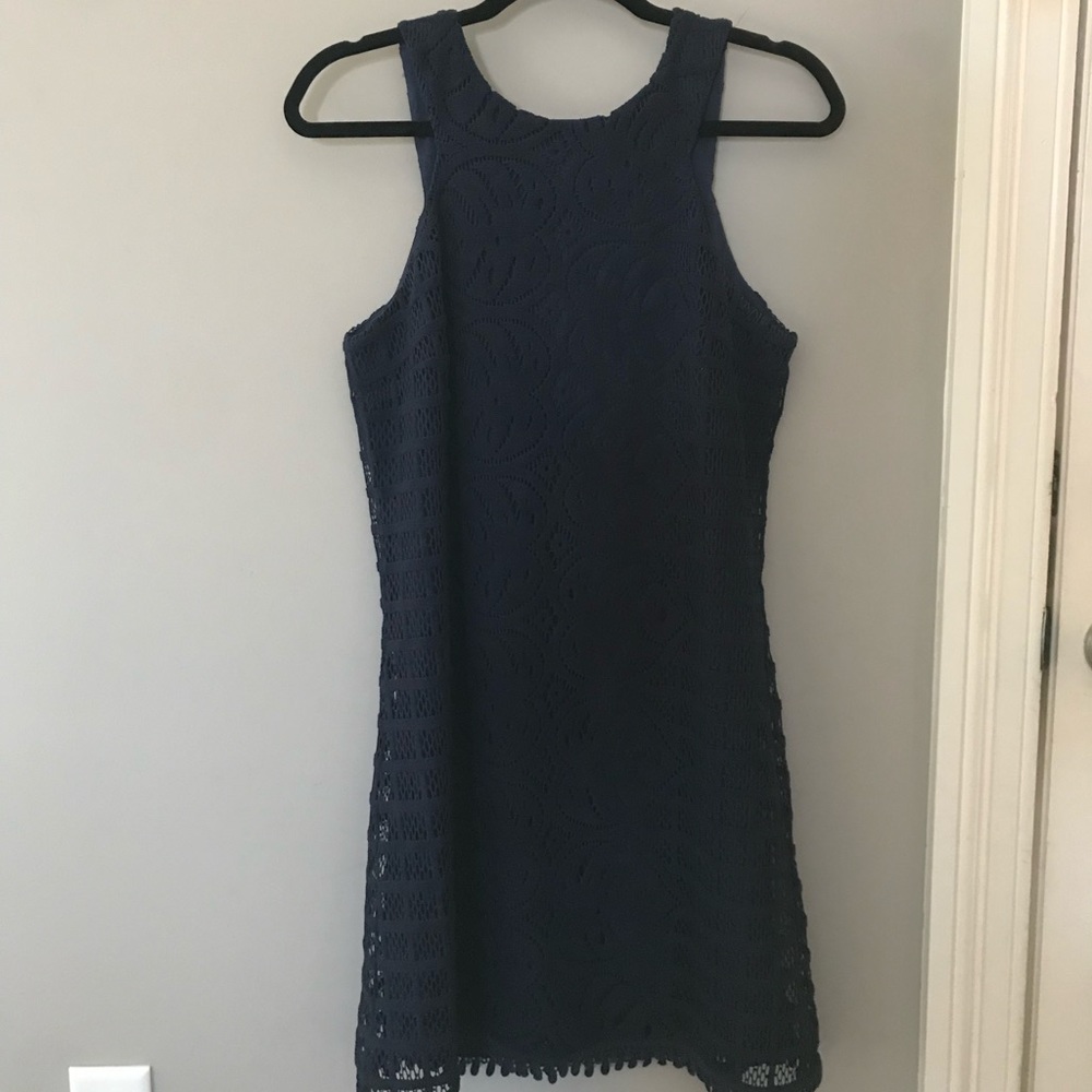 Navy Lily Pulitzer Shift Dress | Rare